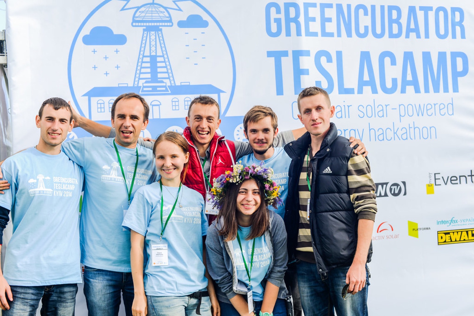 Greencubator community at TeslaCamp
